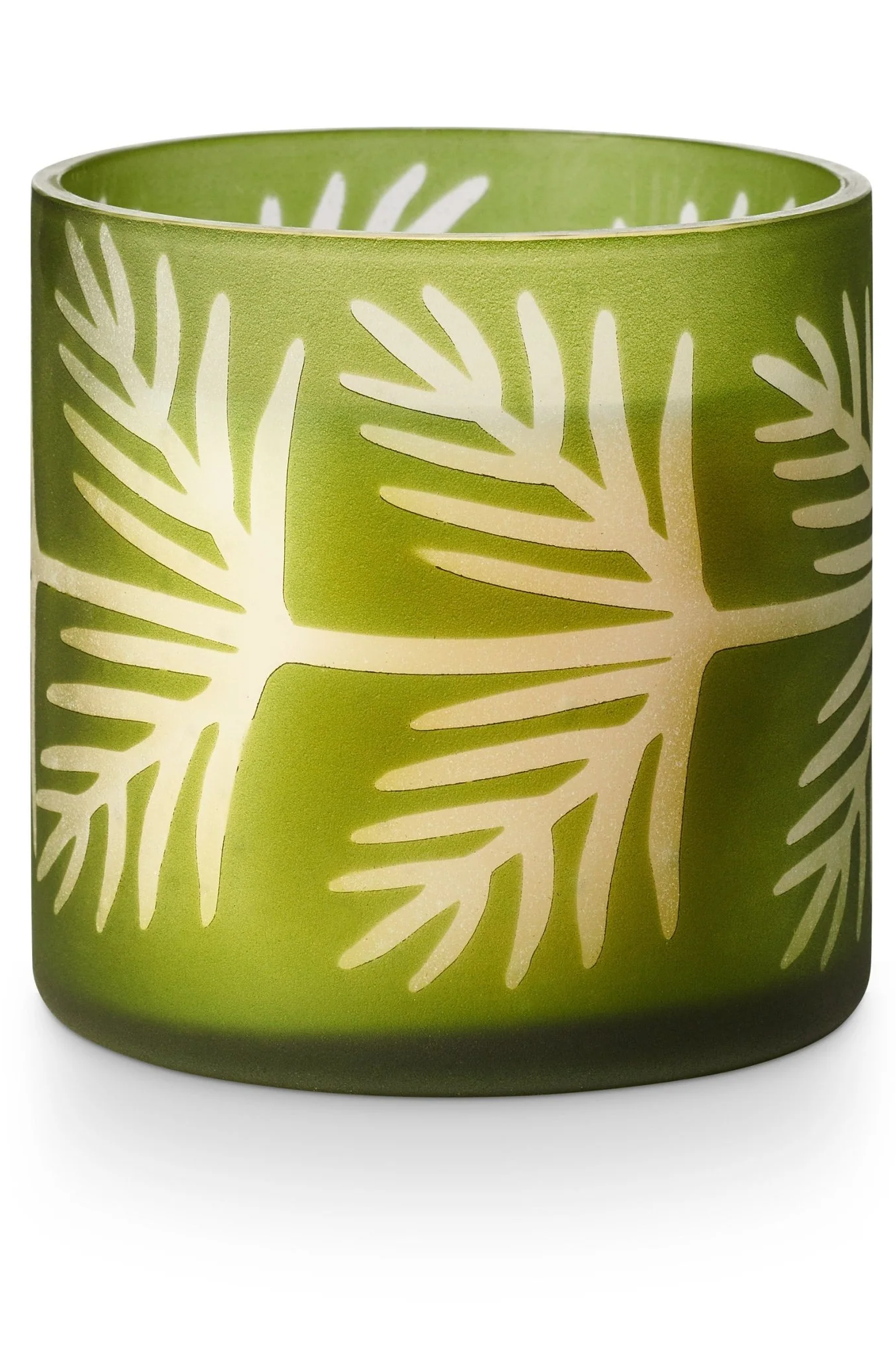 Sugar Pine Glass Candle