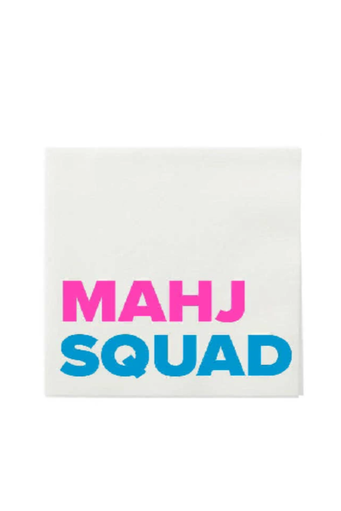 Mahj Squad Cocktail Napkin - Thumbnail 2