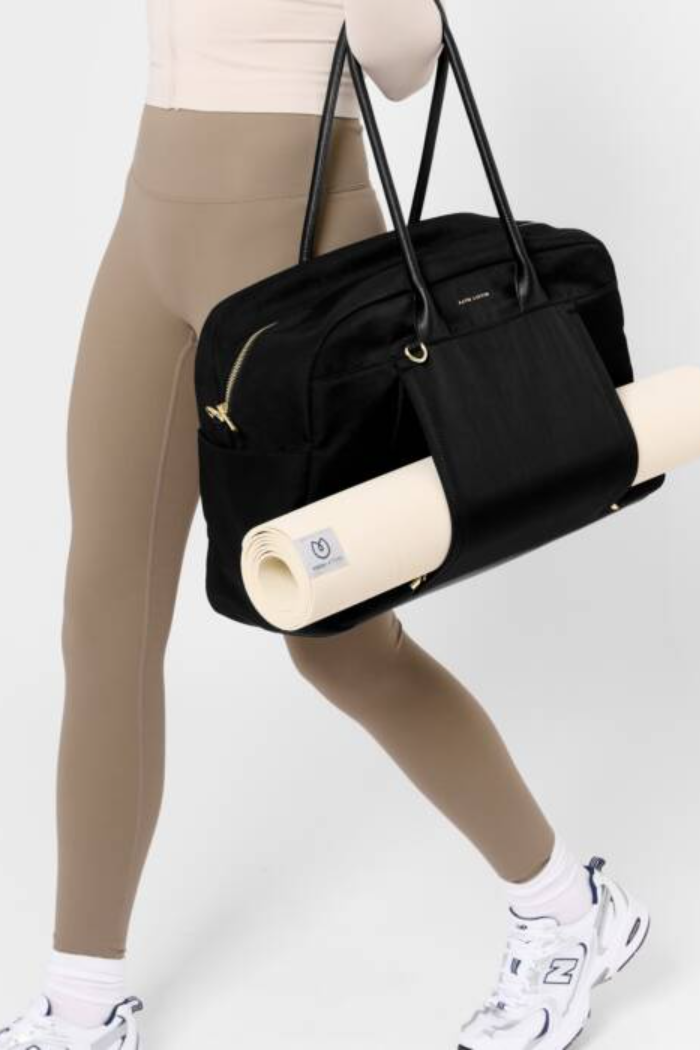 Nylon-Luxe Weekend Bag - Thumbnail 4