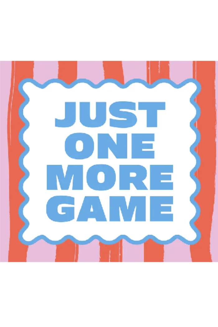 Mahjong Cocktail Funny Napkin | One More Game