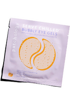 Patchology bubbly eye gels packaging on a white background